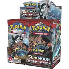 Sun & Moon - Crimson Invasion Booster Box